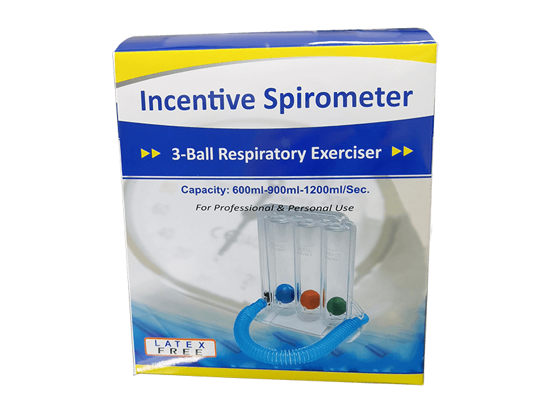RJ-601A  Clinic use 3-ball incentive spirometer 