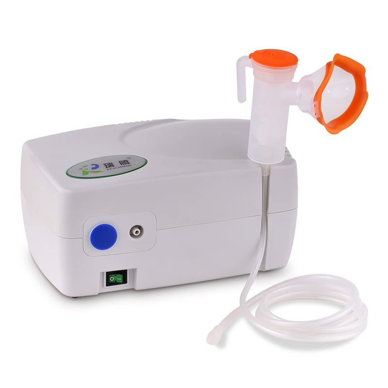 RJ-203 High flow continuous use heavy-duty piston air compressor nebulizer