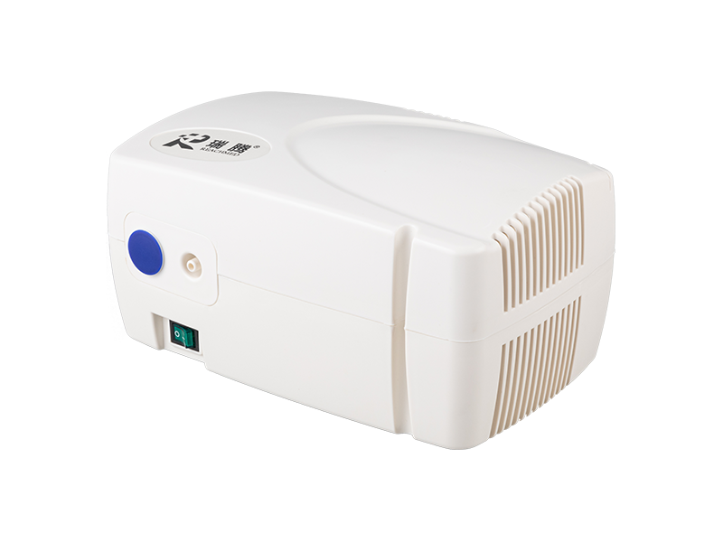 RJ-203 High flow continuous use heavy-duty piston air compressor nebulizer