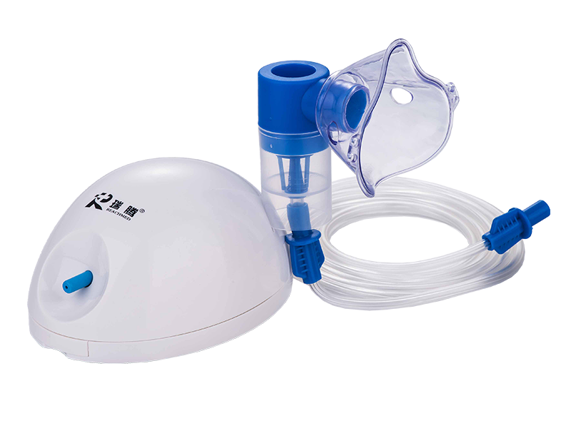 RJ-303 Home use portable DC pump oil-free compressor nebulizer with mask 